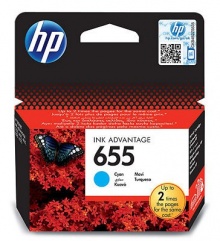   HP 655 CZ110AE   Deskjet Ink Advantage 3525, 4615, 4625, 5525, 6525 e-Al