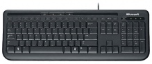 Microsoft Wired Keyboard 600 Black USB