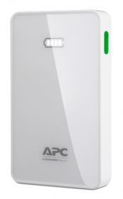 Мобильный аккумулятор APC PowerPack M5WH-EC Li-Pol 5000mAh 1A+2.4A белый