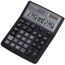 Калькулятор бухгалтерский Citizen SDC-395N черный 16-разр. 2-е питание, 000, 00, TAX, mark up, GT, A