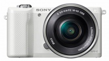 Фотоаппарат Sony Alpha A5000LW белый 20.1Mpix 3" 1080p WiFi E PZ 16-50 мм F3.5-5.6 OSS NP-FW50