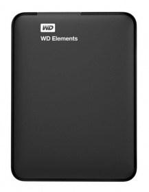 Жесткий диск WD Original USB 3.0 500Gb WDBUZG5000ABK-EESN Elements 2.5" черный