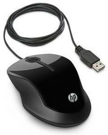 Мышь HP X1500 черный оптическая USB (2but)