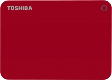 Жесткий диск Toshiba USB 3.0 2Tb HDTC820ER3CA Canvio Connect II 2.5" красный