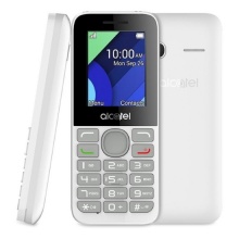 Мобильный телефон Alcatel 1054D белый моноблок 2Sim 1.8" 128x160 BT GSM900/1800 GSM1900 FM microSD m