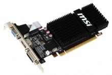Видеокарта MSI PCI-E ATI R5 230 2GD3H LP Radeon R5 230 2048Mb 64bit DDR3 625/1066 DVI/HDMI/CRT/HDCP 