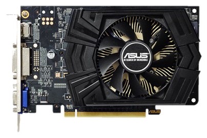 ASUS GeForce GT 740 1033Mhz PCI-E 3.0 2048Mb 5000Mhz 128 bit DVI HDMI HDCP