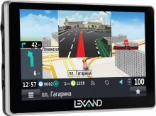 Навигатор Автомобильный GPS Lexand SA5 HD 5" 800x480 4Gb microSD черный Navitel