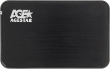   AgeStar 3UB2A8-6G usb3.0 to 2.5"hdd SATA (black)